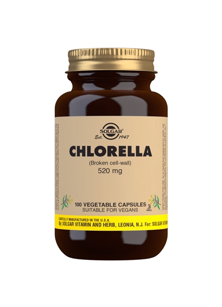 Solgar - Chlorella 520mg (100 Veg Caps)